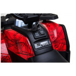 Elektrická štvorkolka XMX607 - lakovaná - červená -spider-man